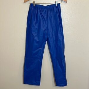 Columbia Blue Youth Large Outdoor Waterproof Rain Pants